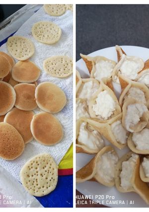صورة لوصفة قطايف عصافيري