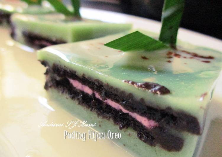 Puding Hijau Oreo
