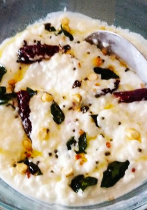 A picture of Curd Rice.
