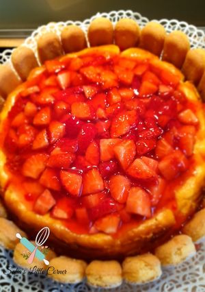Φωτογραφία της συνταγής Cheesecake με ζαχαρούχο