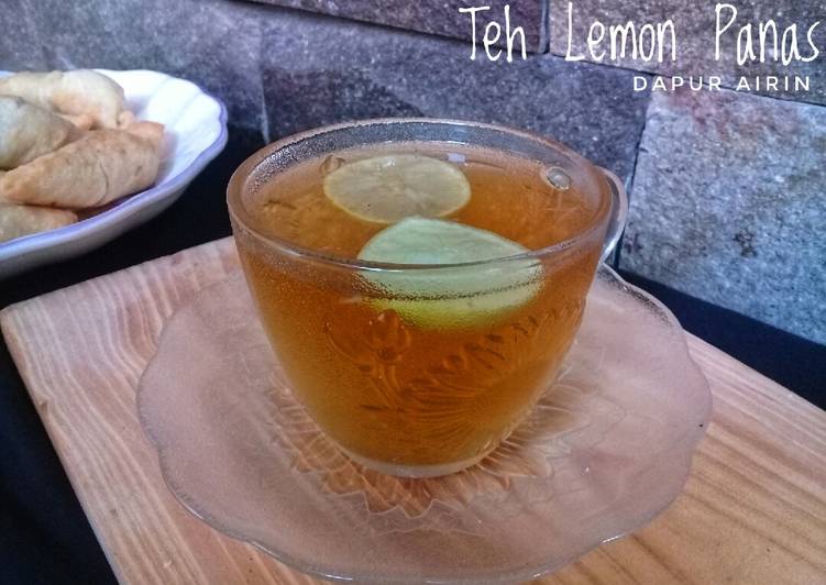 Cara Gampang Menyiapkan Teh Lemon Panas yang Bisa Manjain Lidah