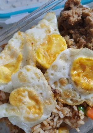 Hình của món Cơm rang thập cẩm pate : cơm trưa vp.