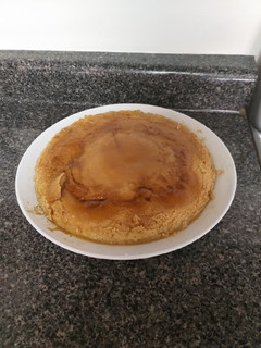Una foto de Flan de café