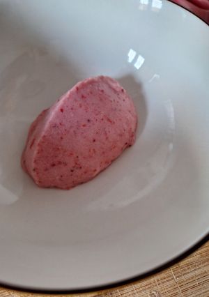Une photo de Glace express à la fraise