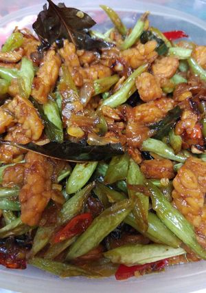 Foto resep Oseng tempe buncis