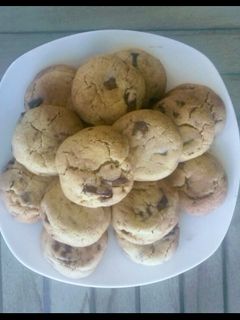 Φωτογραφία της συνταγής Cookies με διπλή σοκολάτα