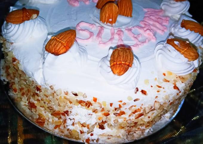 Recipe of Super Quick Fresh cream Cake