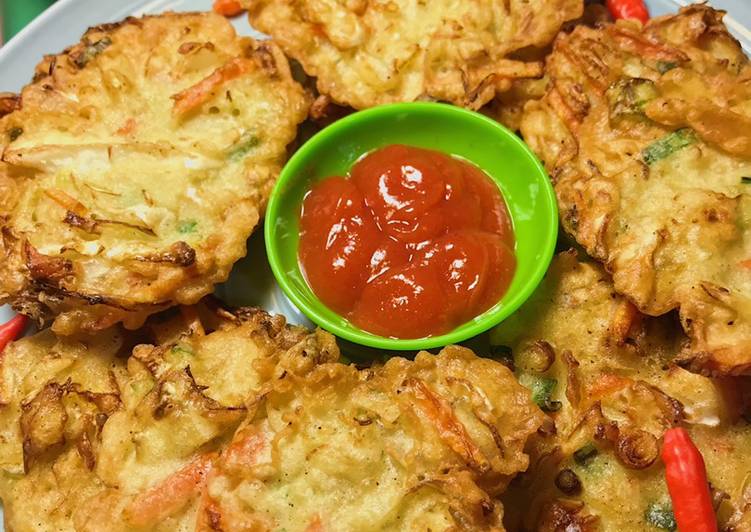 Bahan Bakwan Sayur Renyah di Luar Lembut di Dalam 🙈 | Cara Buat Bakwan Sayur Renyah di Luar Lembut di Dalam 🙈 Yang Enak Dan Lezat