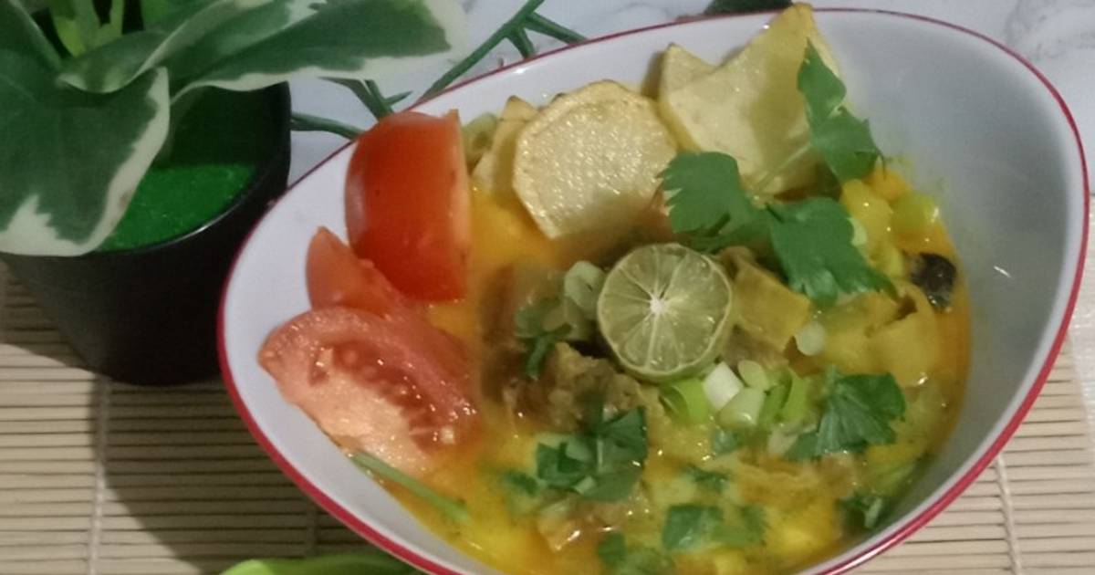 Resep Soto Betawi Campur Dengan Bahan Sederhana