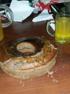Una foto de Bizcochuelo de vainilla, naranja & chocolate muy fácil !!