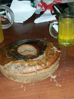 Una foto de Bizcochuelo de vainilla, naranja & chocolate muy fácil !!