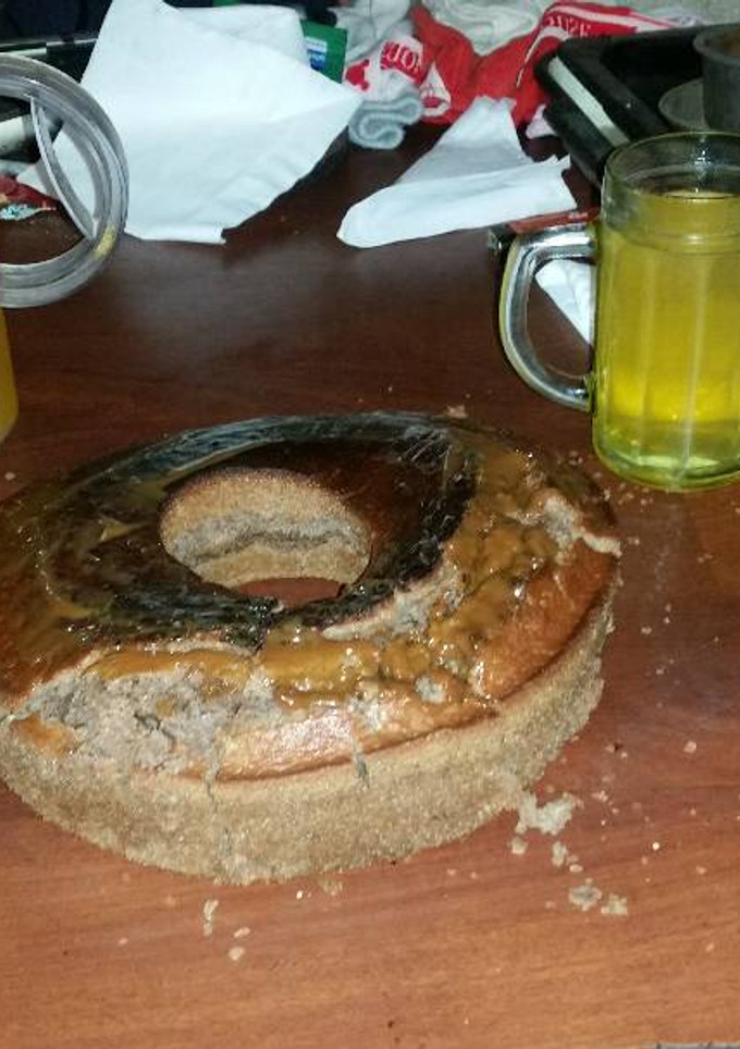 Una foto de Bizcochuelo de vainilla, naranja & chocolate muy fácil !!