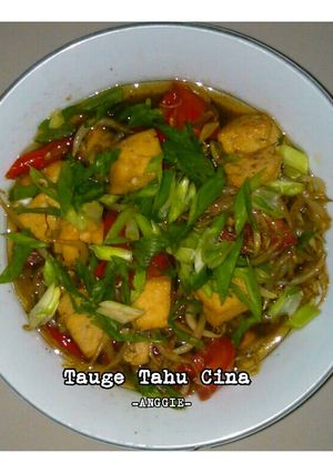 Foto resep 28. Tauge Tahu Cina