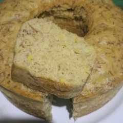 A picture of Bolu pisang kukus.