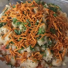 A picture of Simple semolina upma.