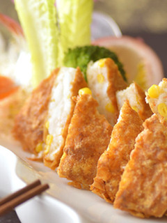 玉米蝦餅 的食譜成品照片