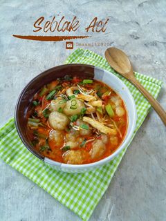 Foto resep Seblak Aci