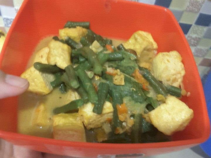  Resep gampang buat Tahu sayur kuah santan  istimewa