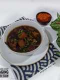 Rawon Daging Labu Siam (ala Rumahan Sidoarjo)
