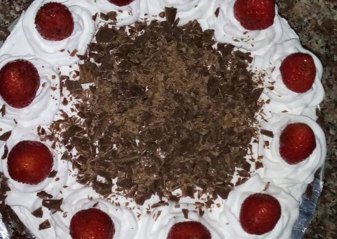 Recipe of Speedy Black forest cake#myfirstrecipe
