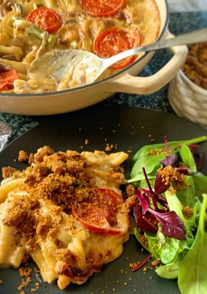 A picture of Ultimate Macaroni and Cheese.