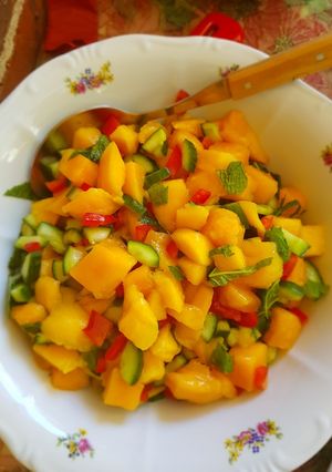 Mangó Salsa recept fotója