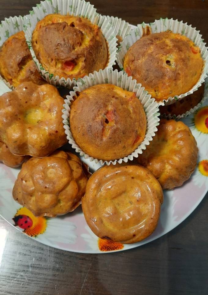 Кабачкові кекси