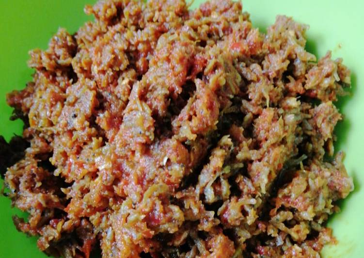 Resep Sambalado Rinuak, Bikin Ngiler