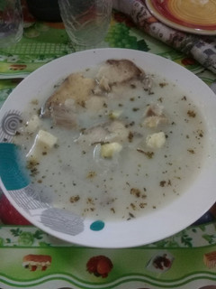 Una foto de Caldito de pescado