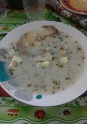 Una foto de Caldito de pescado