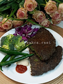 عکسی از دستور کوکو سبزی