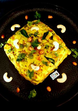 A picture of Mix Veg Semolina Upma - Breakfast.