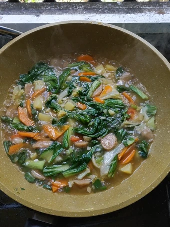 Langkah Mudah untuk Menyiapkan Resep Capcay Goreng Bakso Sapi yang Uenak Anti Ribet, Menggugah Selera