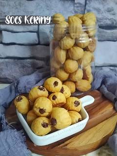 Foto resep (536) Soes Kering Crunchy isi Coklat