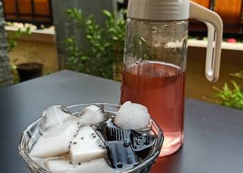 Resep Terbaru Es Jelly Cincau Kelapa Ala Restoran