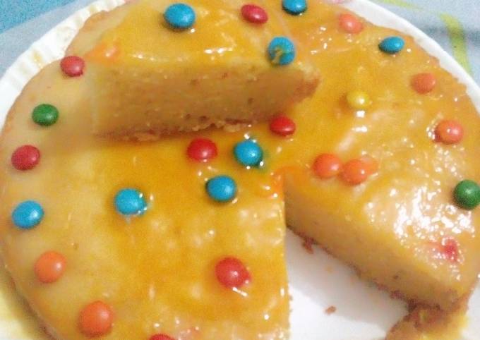 Recipe of Super Quick Mango glazed cake