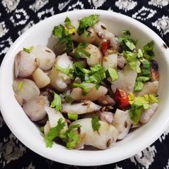 Winter special - Singhara Chat A picture of Winter special - Singhara Chat.