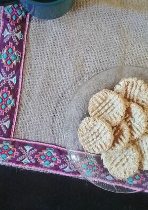 Una foto de Galletitas de avena fermentada y coco