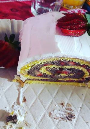 Una foto de Arrollado dulce