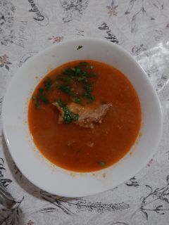 صورة لوصفة شوربة فريك