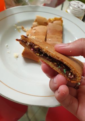 Foto resep Martabak Tipis Kering (Tipker) renyah pakai teflon no mixer