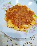 Ñoquis de papa con salsa bolognesa