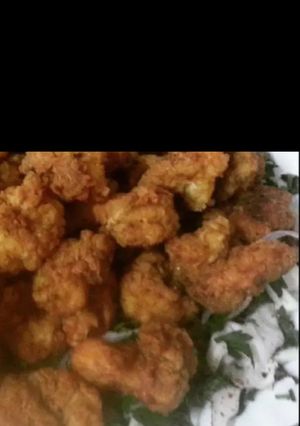 صورة لوصفة روبيان مقلي على طريقتي👌🏻😋🍤