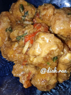 Foto resep Ayam Fillet Saus Telur Asin Instan