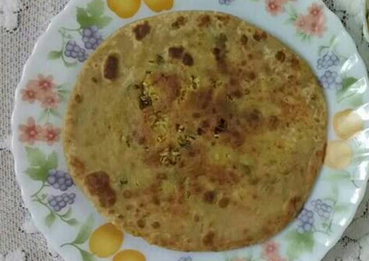 Recipe of Super Quick Homemade Mooli paratha