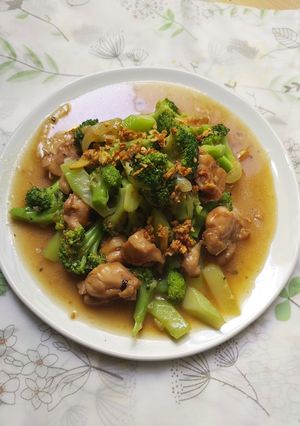 Foto resep Cah Ayam Brokoli