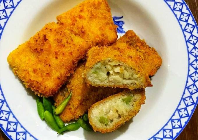 Resep Risol Roti Tawar isi Ragout Ayam Anti Gagal