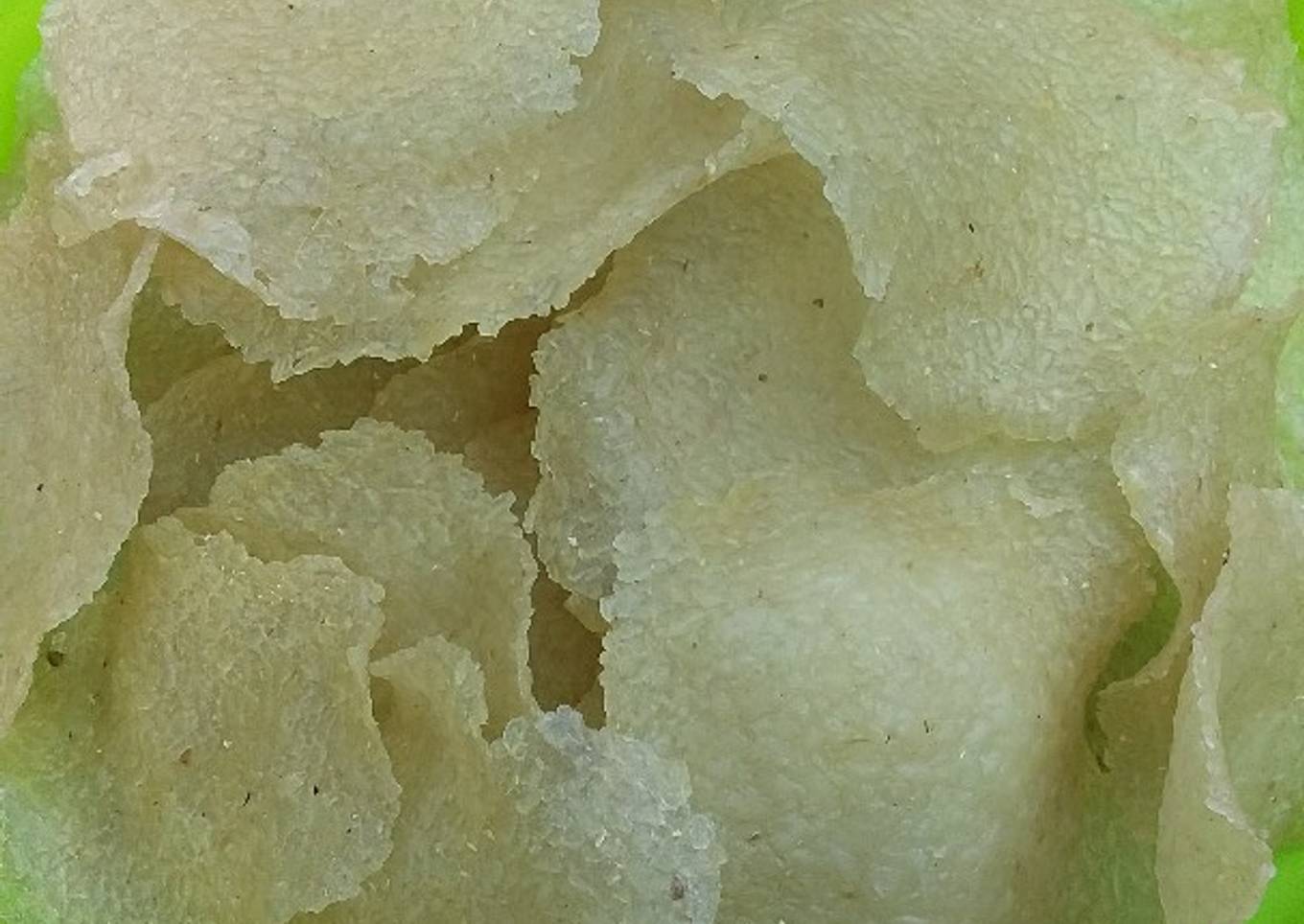 Kerupuk Nasi/Karak Gendar