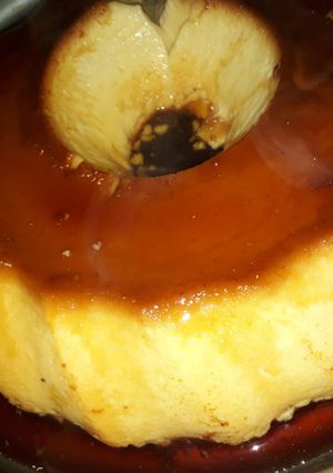 Una foto de Flan caserito