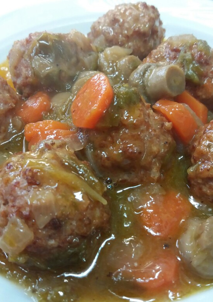 Una foto de Albóndigas en salsa
